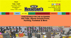 Desktop Screenshot of hesselsons.com